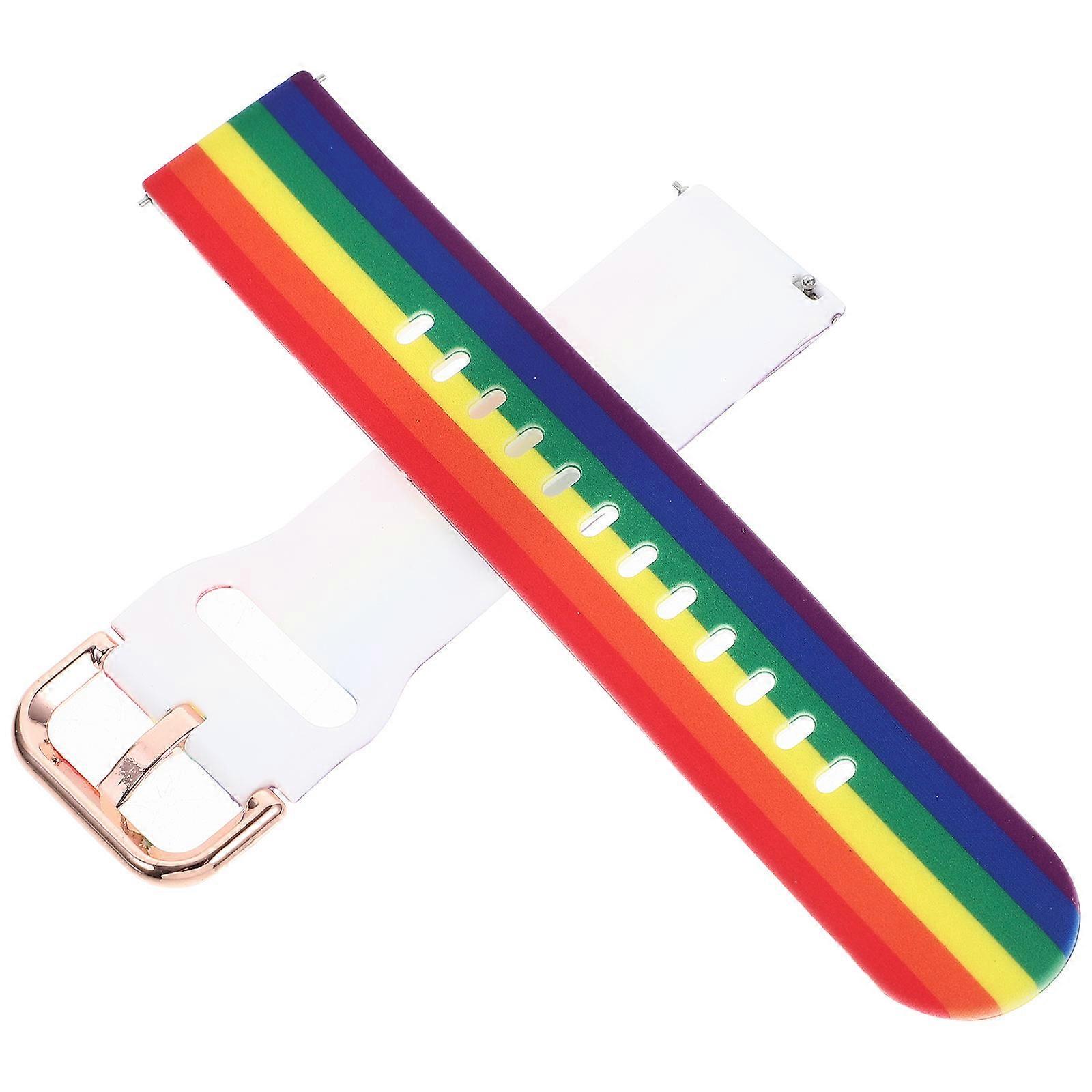 Silicone Double Sided Band for Watch Active – Durable Wristband for Men and Women, Suitable for Sports and Daily Wear
