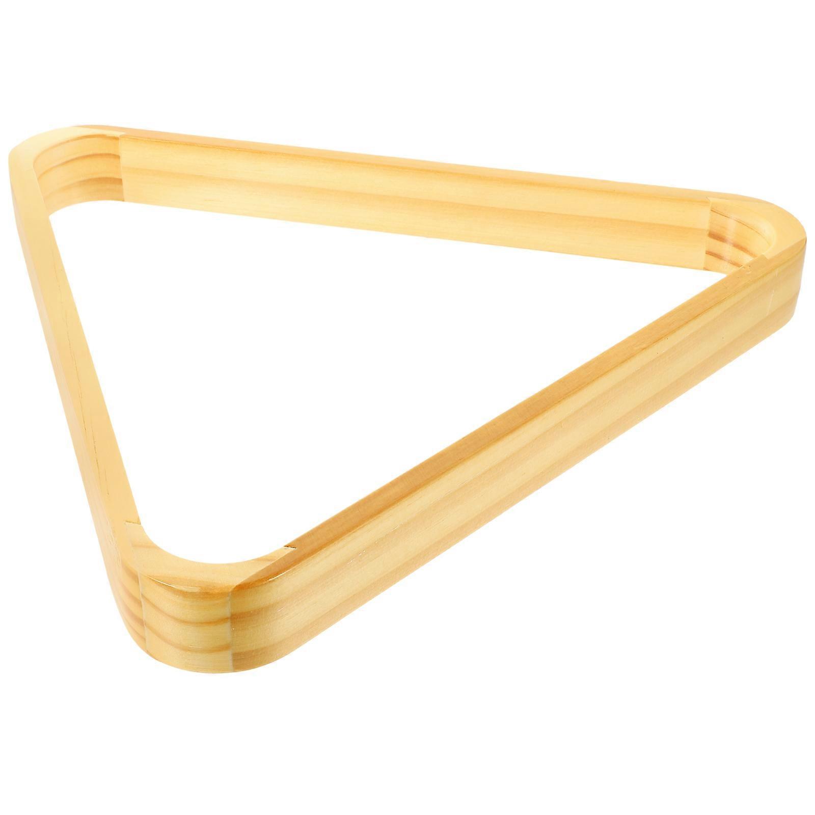 Sturdy Triangle Billiard Rack for Pool Table – Perfect for Home and Club Use, Ensures Accurate Ball Formation for Billiards Enthusiasts