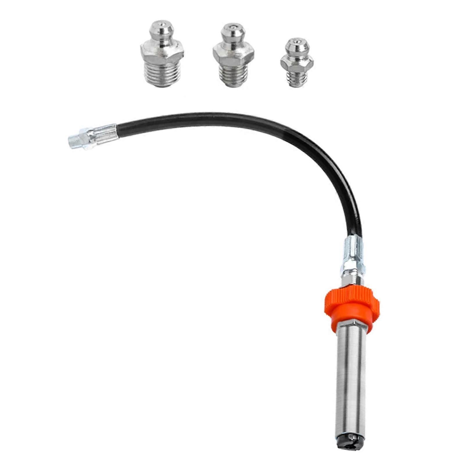 Heavy Duty Self Locking Quick Connector Grease Guns Coupler Compatible for Efficient Grease Application Smooth Operation Multicolor