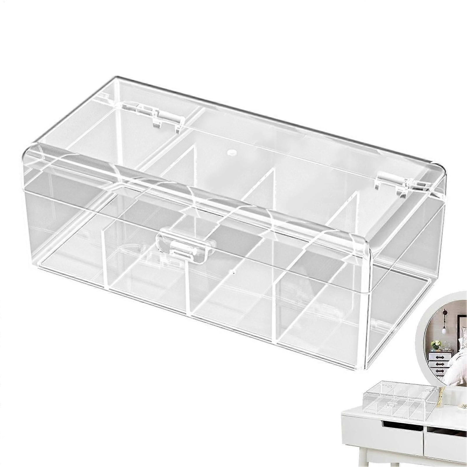 Clear playing card sleeve Collectible card storage box Card deck organizer