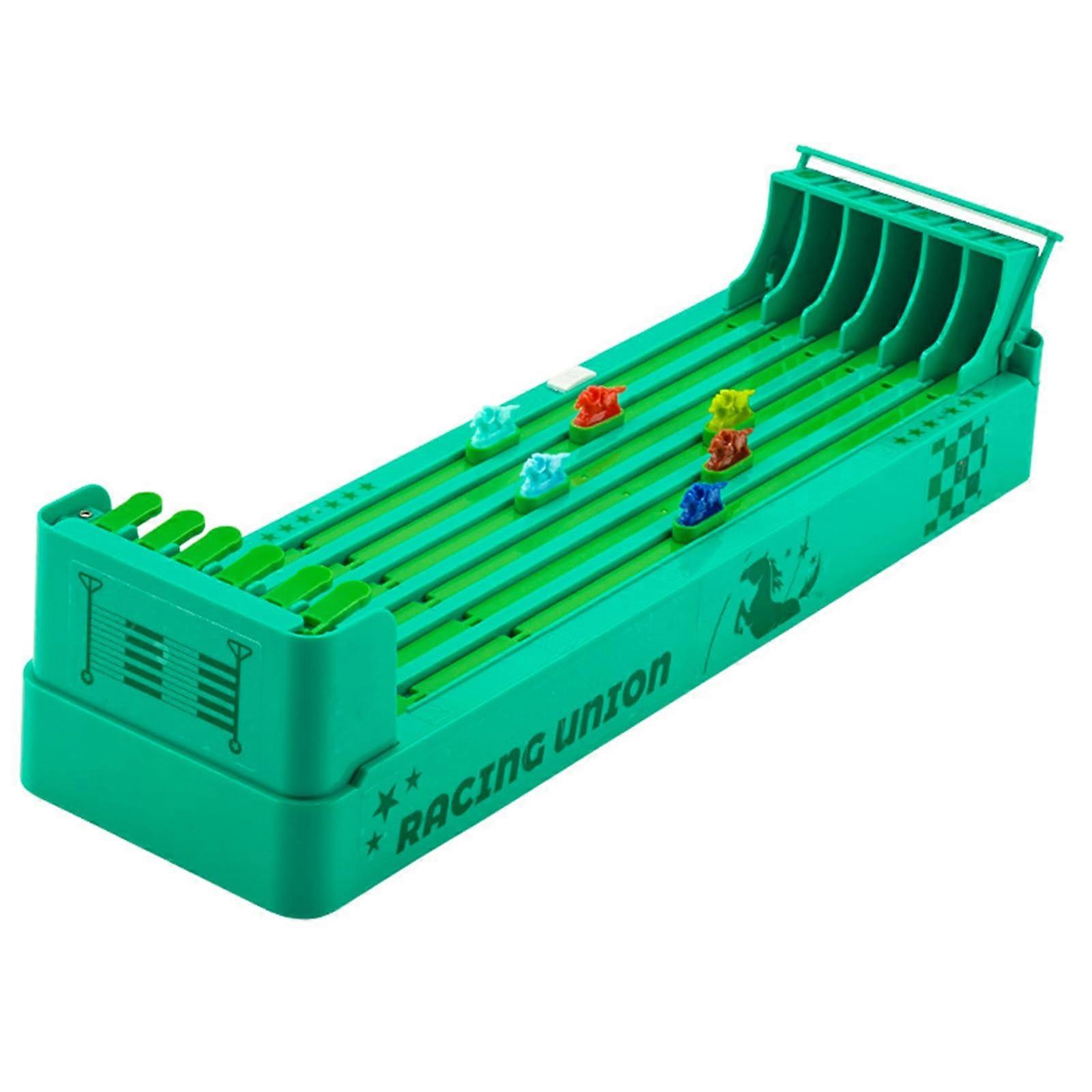 Funny table game of horse racing
Delicate children's table game
Attractive horse racing excitement
With stylish horses