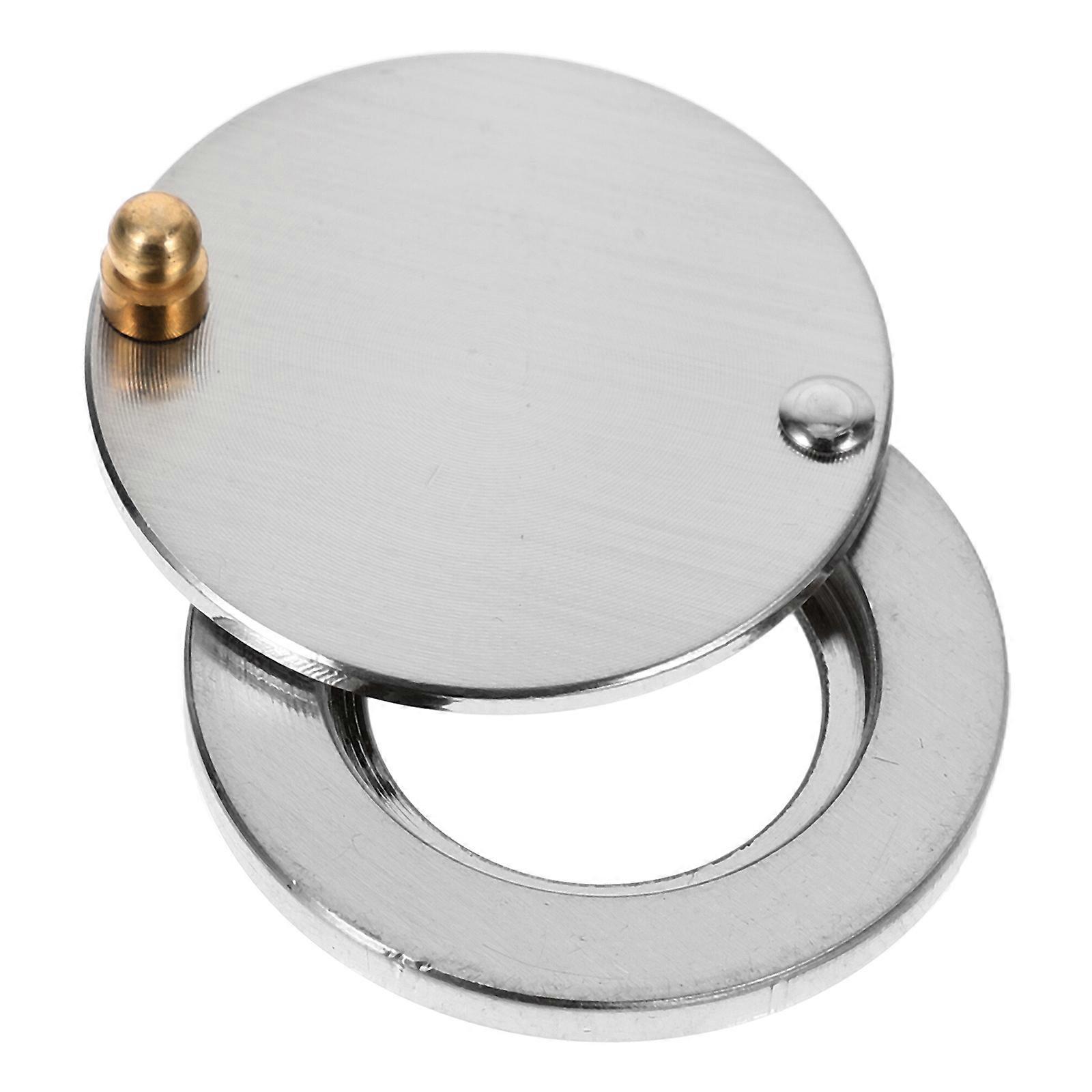 Peep hole Privacy Cover Replacement Door Viewer Peephole Protector Pour Porte D’appartement Utilisation Intérieure Cuivre 2Pcs