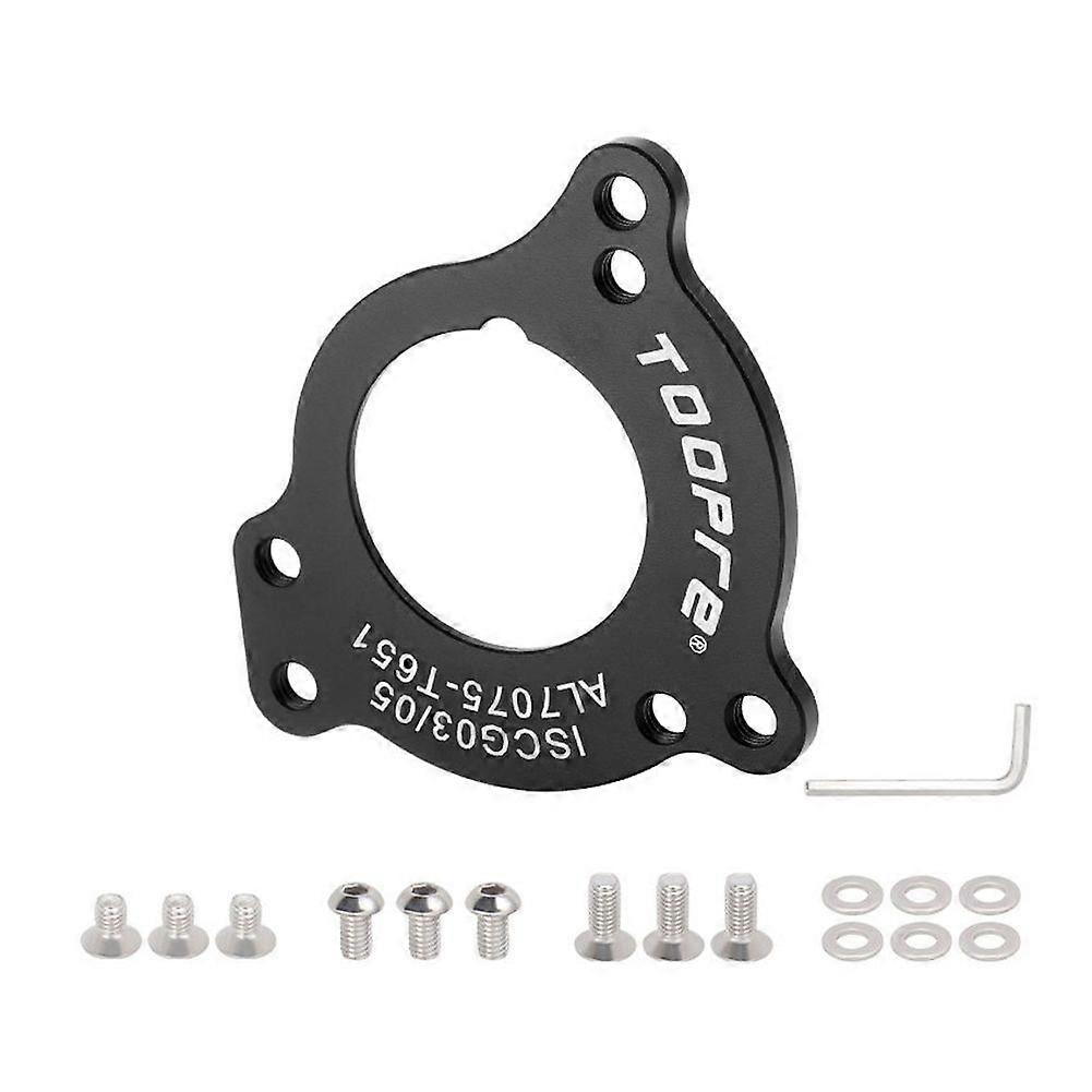 Bike Chain Guide Adapter  Bicycle Bottom Bracket Conversion Adapter Bike SingleDisc Stable Chain Adapter Bicycle Accessory