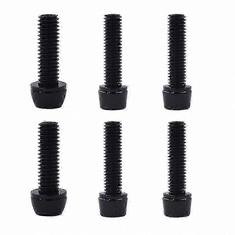 6 Pcs Colorful MTB Handlebar Stem Screws for Bikes
