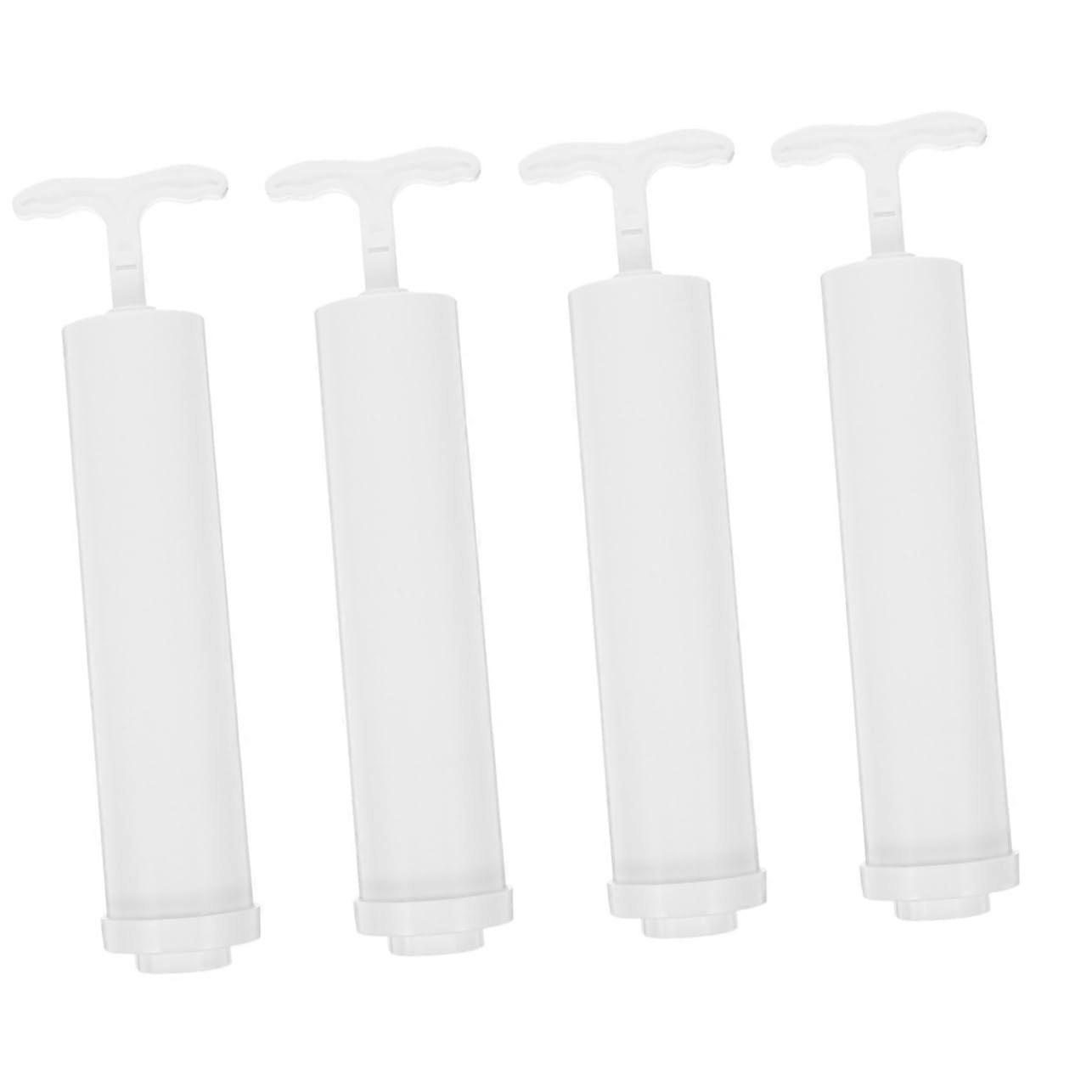 Pack of 3 Compression Bag Pump Hand Pump Portable Vacuum Pump White