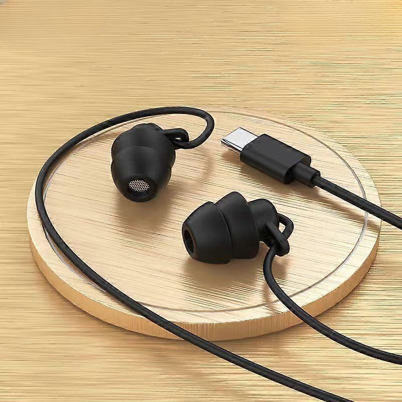 Sleep headphones wired in-ear sleep special side sleep sound insulation noise reduction high sound quality learning no pressure ear universal