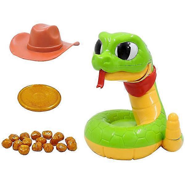 Electric Rattling Snake Tricky Toy, Scary Biting Snake Interactive Game Multiplayer Party Game Prank Toy