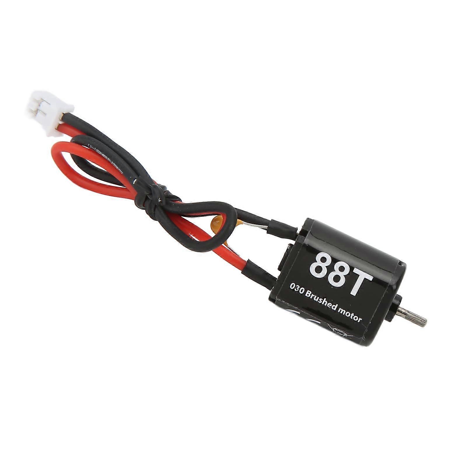 88T Socket Motor, RC 030 88T Socket Motor, Torque, Low Speed, Low Noise Motor for Axial SCX24 AXI90081 1/24 RC Crawler.