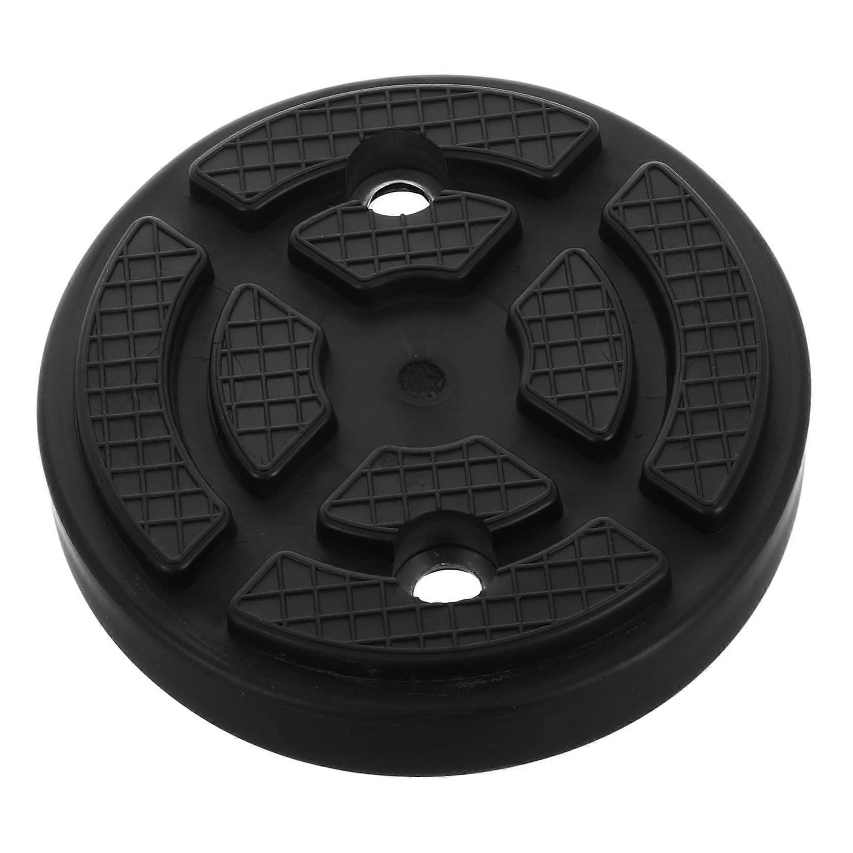 Car Jack Rubber Pad, Round Rubber Pad, Non-Slip For Vehicle Jacks And Lifting Platforms, Stable And Safe