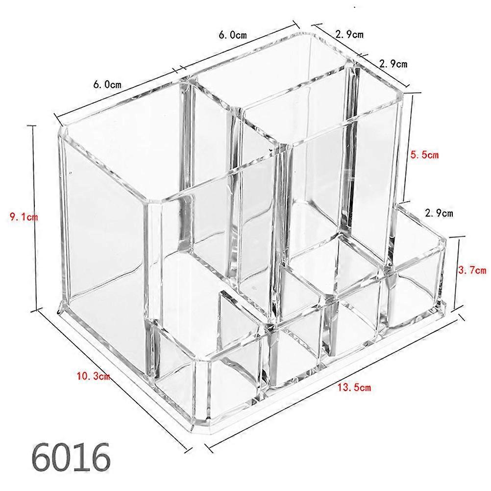 Transparent Acrylic Cosmetic Storage Box, Creative Makeup Organizer for Eyebrow Pencils & Brushes, Durable Space Saving Design for Easy Access to