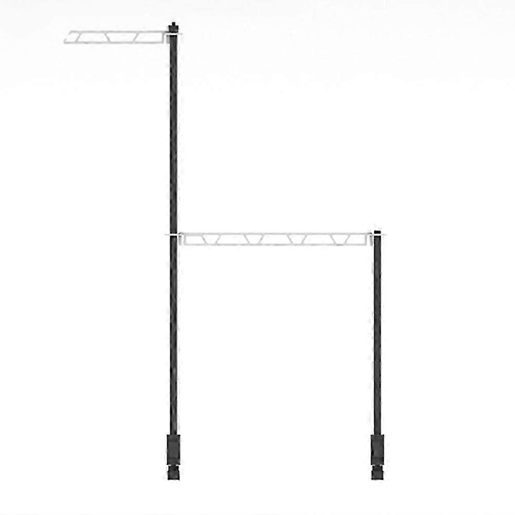 BBQ Tableware Storage Rack with Storage Bag Durable Adjustables Table Rack for Home Desk