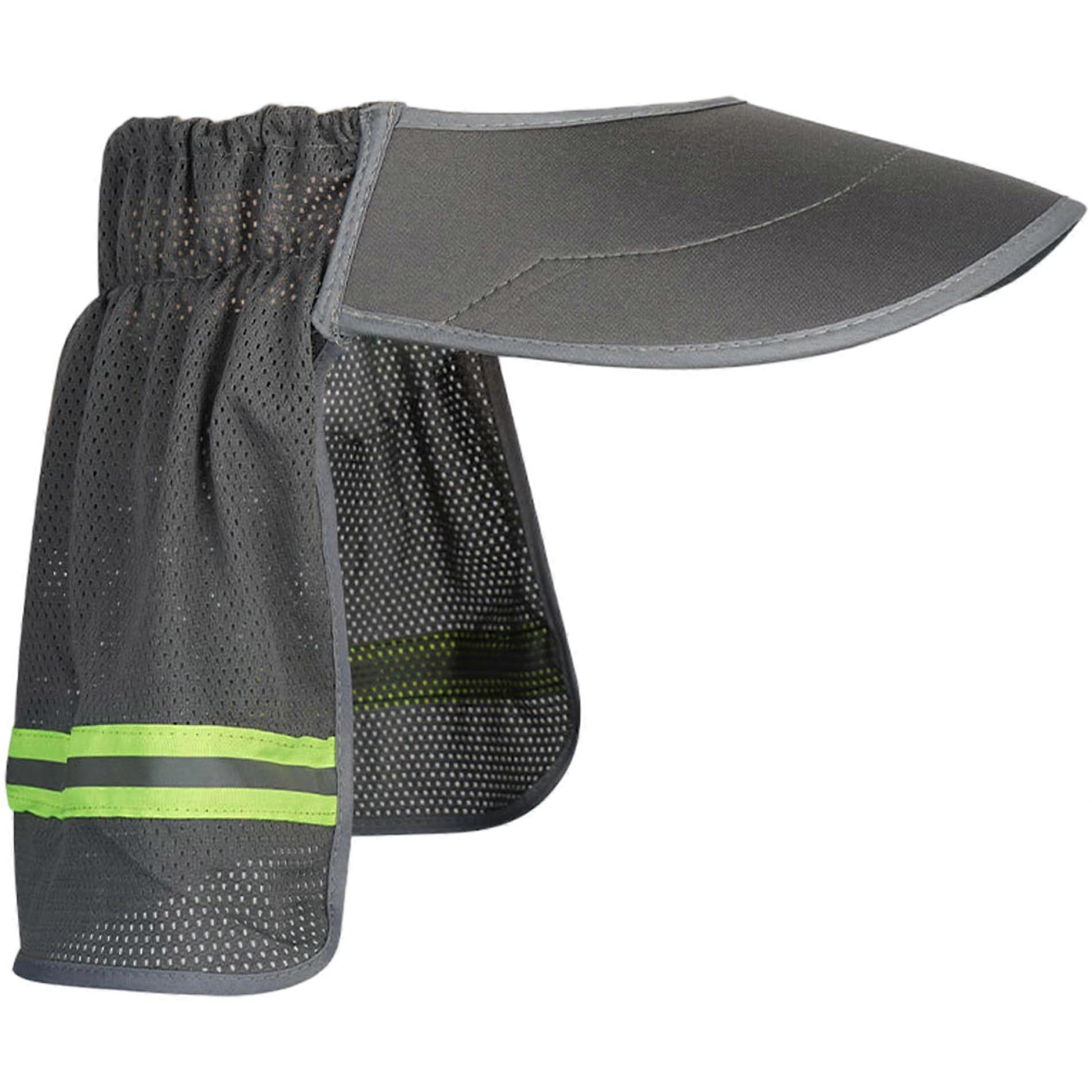Hardhut Sun Shade, Breathable Cooling Elastic Hat Helmet Shade with Reflective Strip for Men Women in Harsh Sunlight