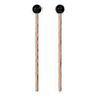 1 Pair Marimba Mallets Maple Handle Plastic Ball Drumstick Percussion Instrument Accessories For Beginners Training