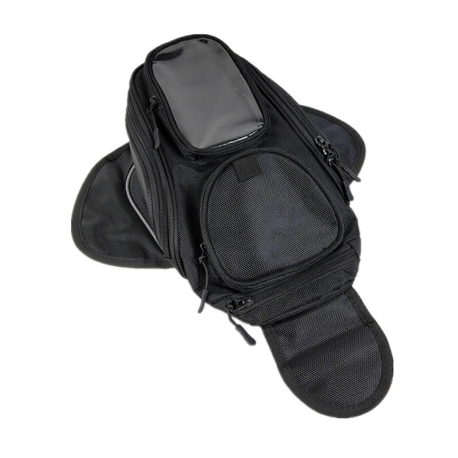 Motorcycle Tank Bag Transparent Window Universal Magnetic Navigation Bag