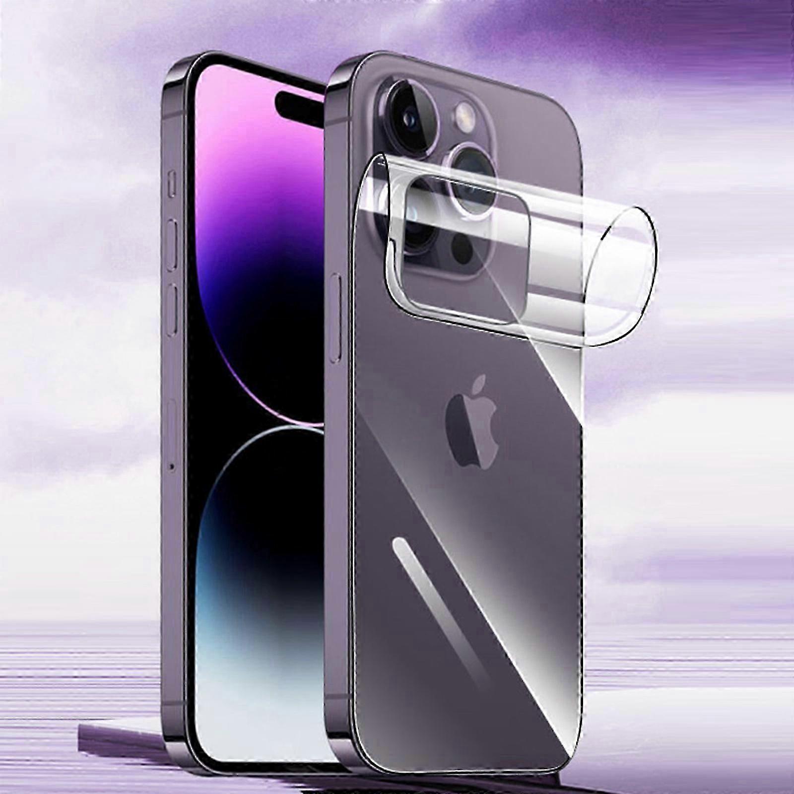 3パックソフトハイドロゲルフィルムバックスクリーンプロテクターフィルムiPhone 15 Plusバックスクリーンプロテクター用フィルム(ガラスではない)