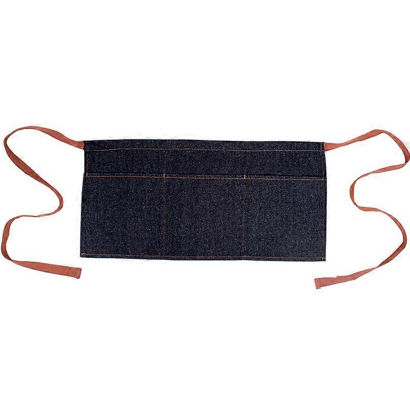 Denim Kitchen Apron with Adjustable Pocket with 3 Pockets for Unisex