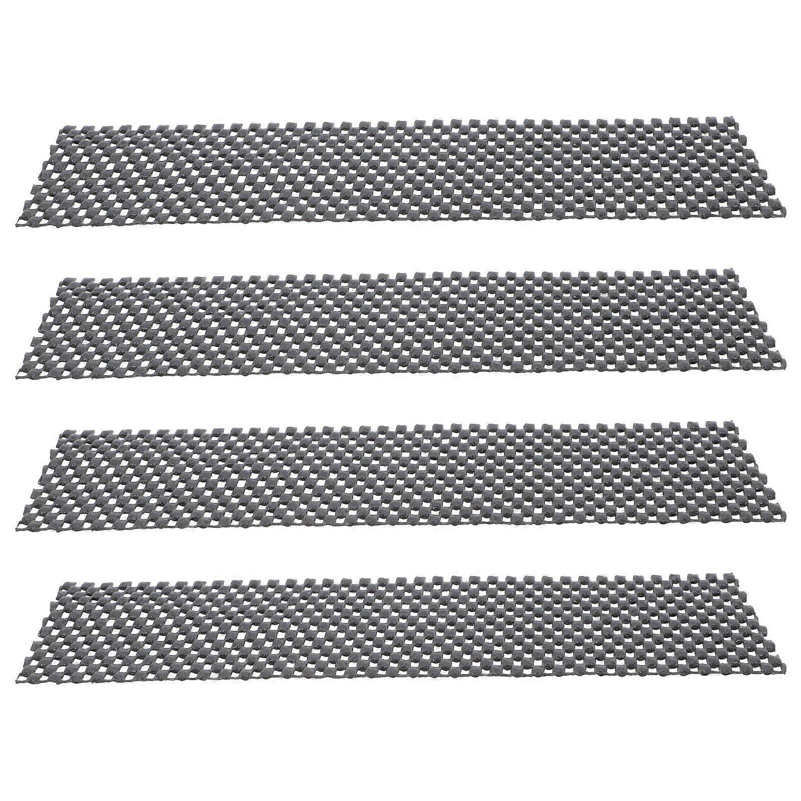 Guzheng Anti-Skid Floor Mats Suitable For Indoor Use Featuring Height Maintenance And PVC Material 20x6cm 4 Pairs
