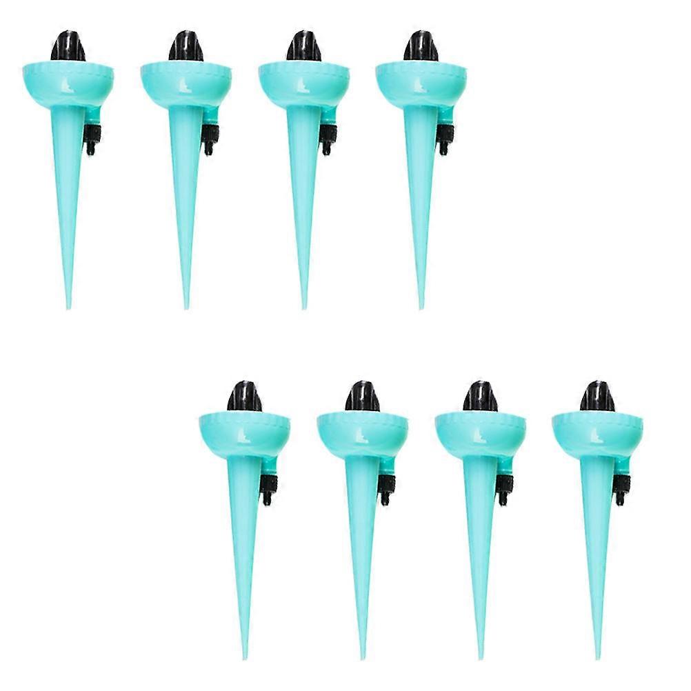 8pcs Adjustable Plant Dripper Spikes with Control Valves for Potted Plants, Hanging Baskets and Patio Gardens – Efficient Drip Irrigation Tool for