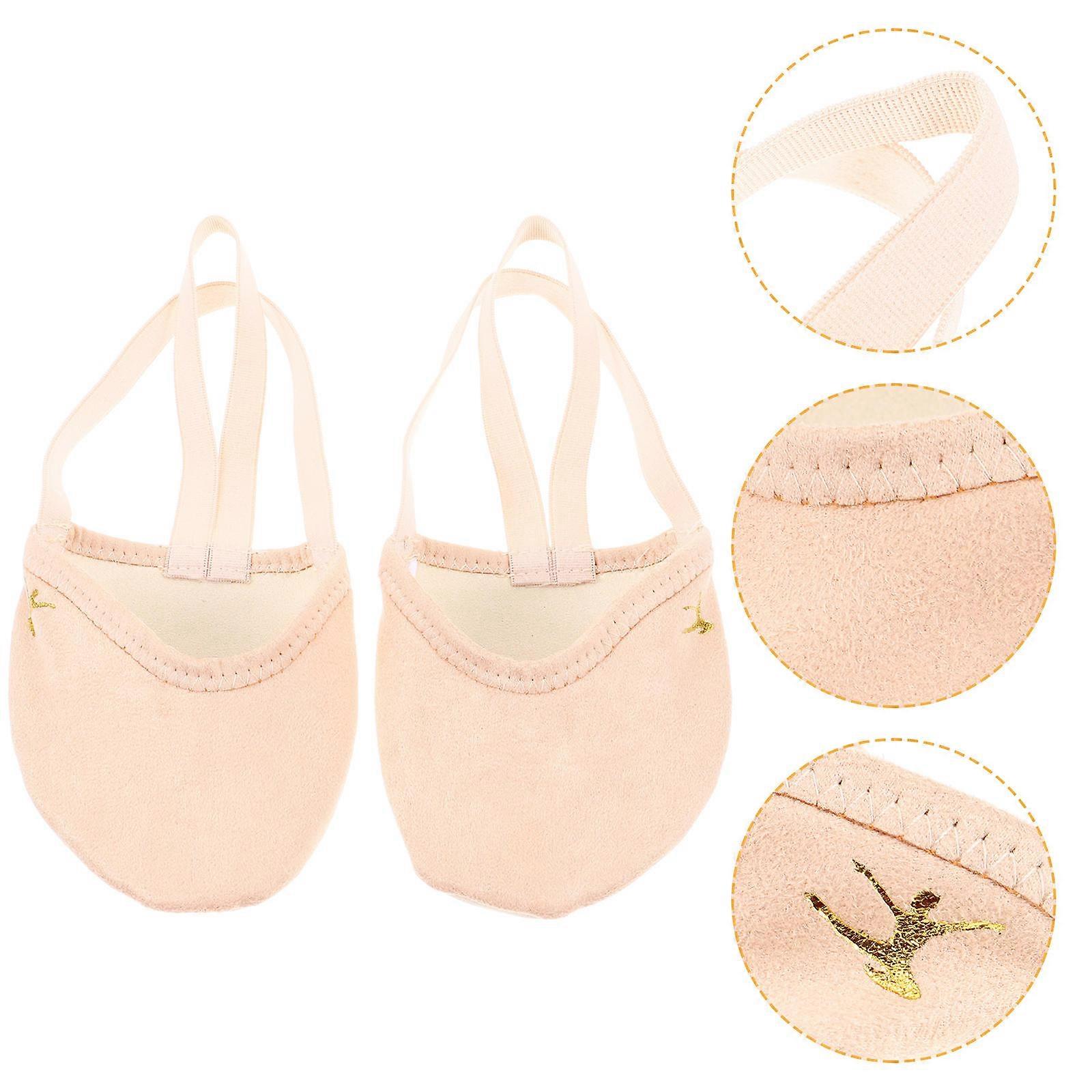 1 Pair of Ballet Dance Shoe Toe Pads Dancer Socks Forefoot Pointe Pads