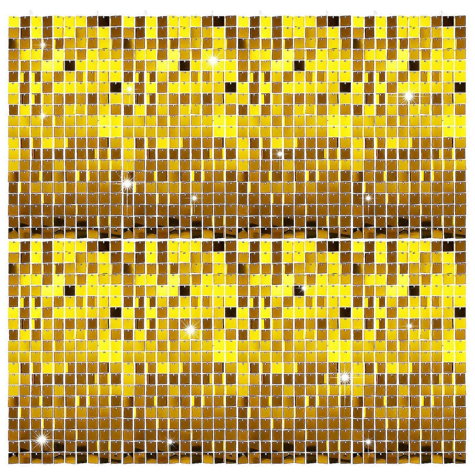 30Set Shimmer Wall Backdrop Square Panels For Photographers Event Organizers 30x30cm Decorative
