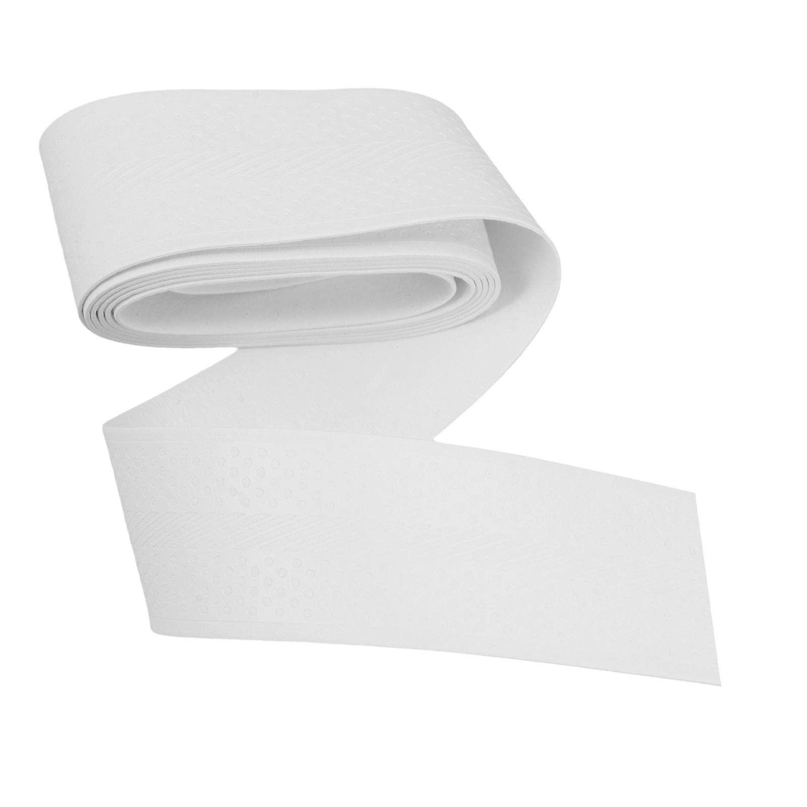 Absorbent Golf Grip Tape Non Slip PU Handle Wrap for Club Regrip, Sweat Absorbing & Durable White Tape Accessory