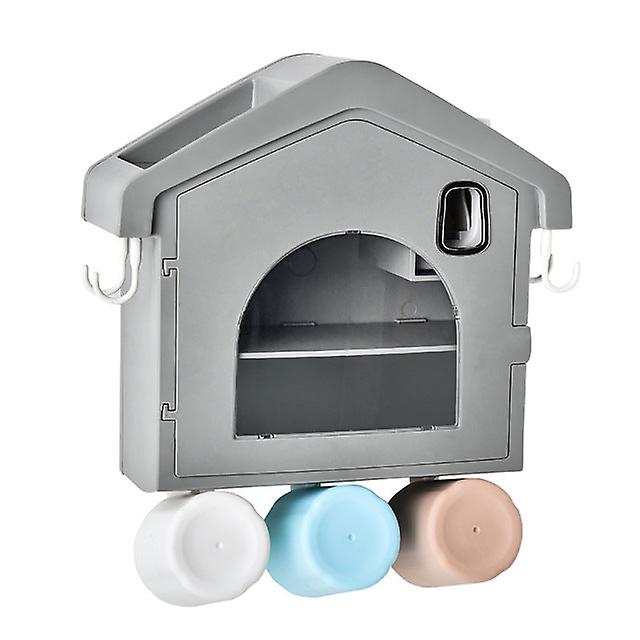 New Dust-proof Toothbrush Holder Waterproof Toothpaste Cosmetics Storage Bathroom Accessories Automatic Home Toothpaste