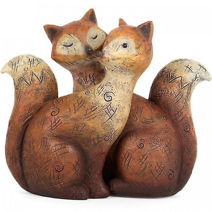 Something Different Fox Family Resin Ornament