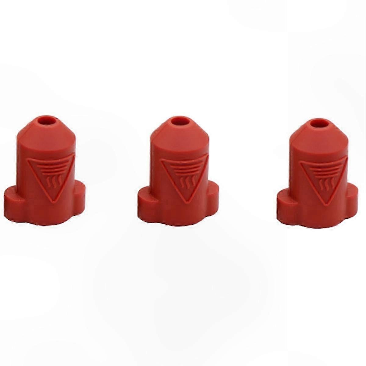 3-Pack Silicone Socks for Ceramic Heating Block, Heat Insulation Cover for 3D Printer Hotend K1 Series