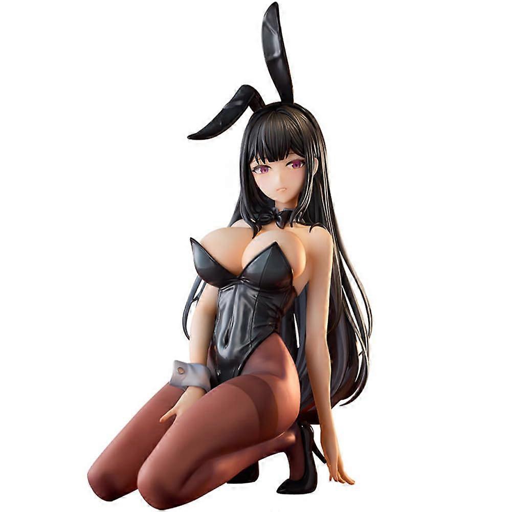 Bunny Girl Figure Anime Hina Kneeling Action Figure Anime Illustration Statue Ornament Desktop Handmade Decoration 18 cm Hina 18 cm