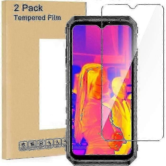 6.58" Tempered Glass Screen Protector for Ulefone Power Armor 18T 2 Pack
