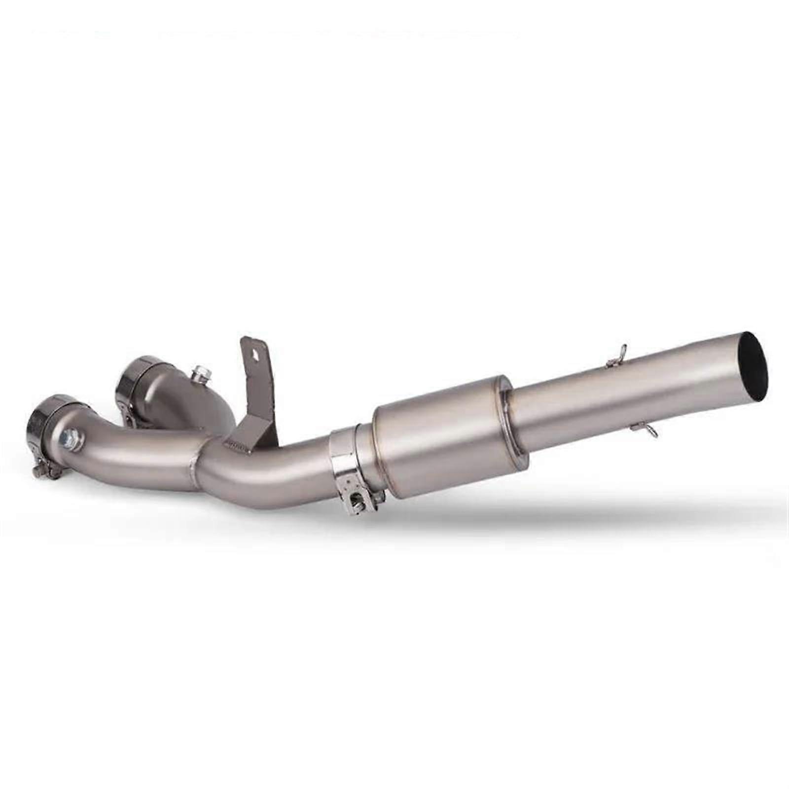 Exhaust system 51mm motorcycle exhaust pipe, silencer connection, intermediate pipe For Yamaha YZF R1 MT10 MT10 FZ10 2015 2016 2017