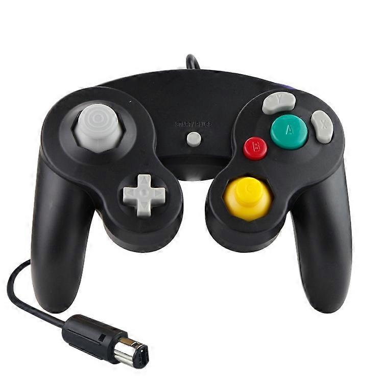 2 PCS Wired Game Controller, Product color: Black Black