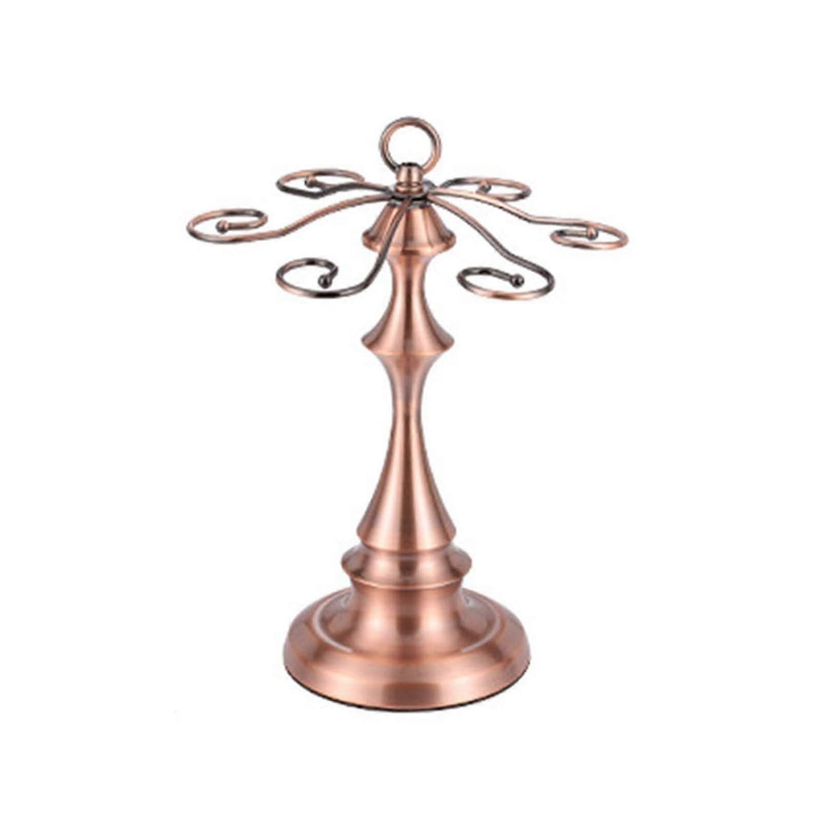 Sturdy Iron Wine Glass Holder - Space-Saving Kitchen Storage Rack (UK Design)