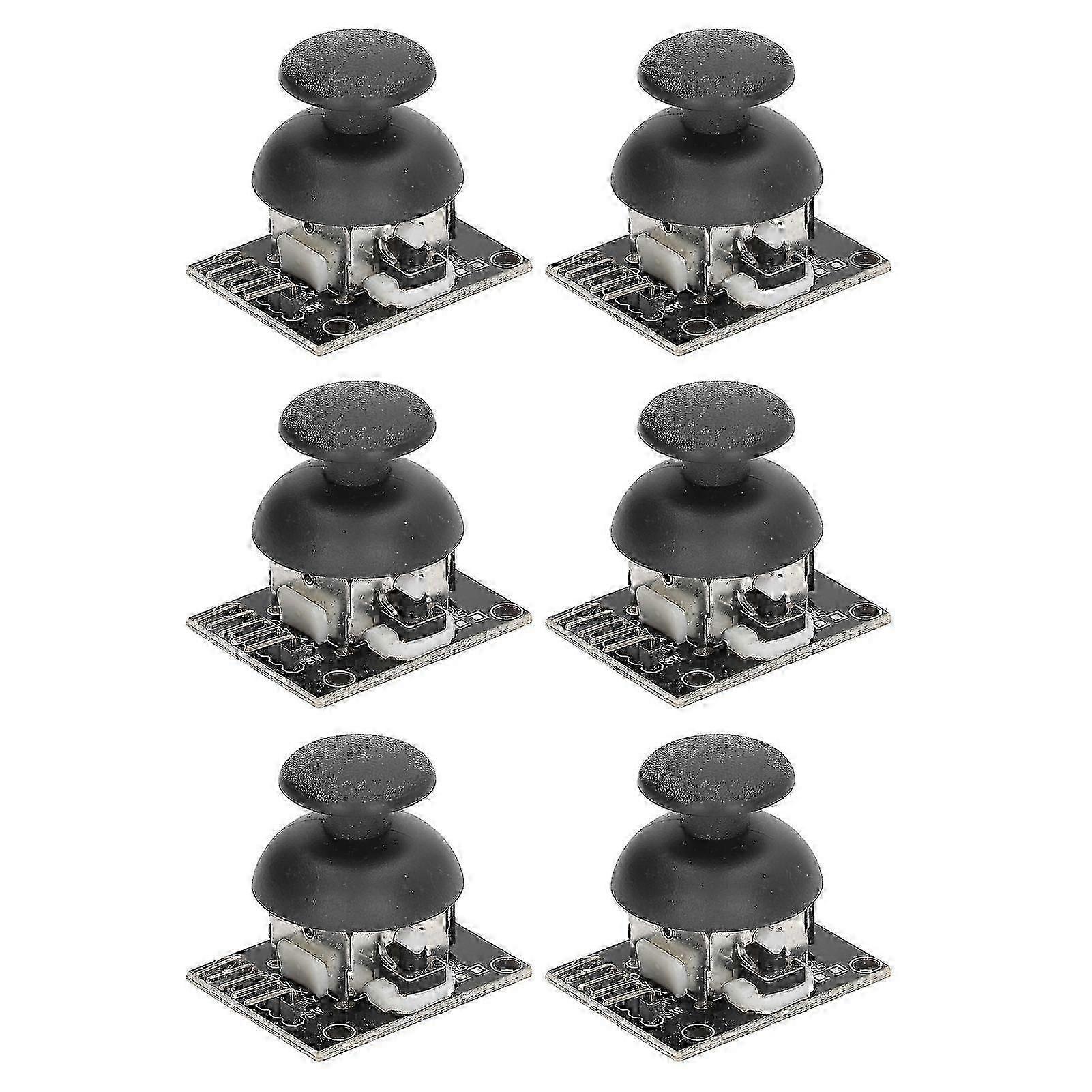 6 Sätze Joystick-Sensor-Game-Controller-Modul X-Y-Doppelachsen-Ersatzsatz-Kit