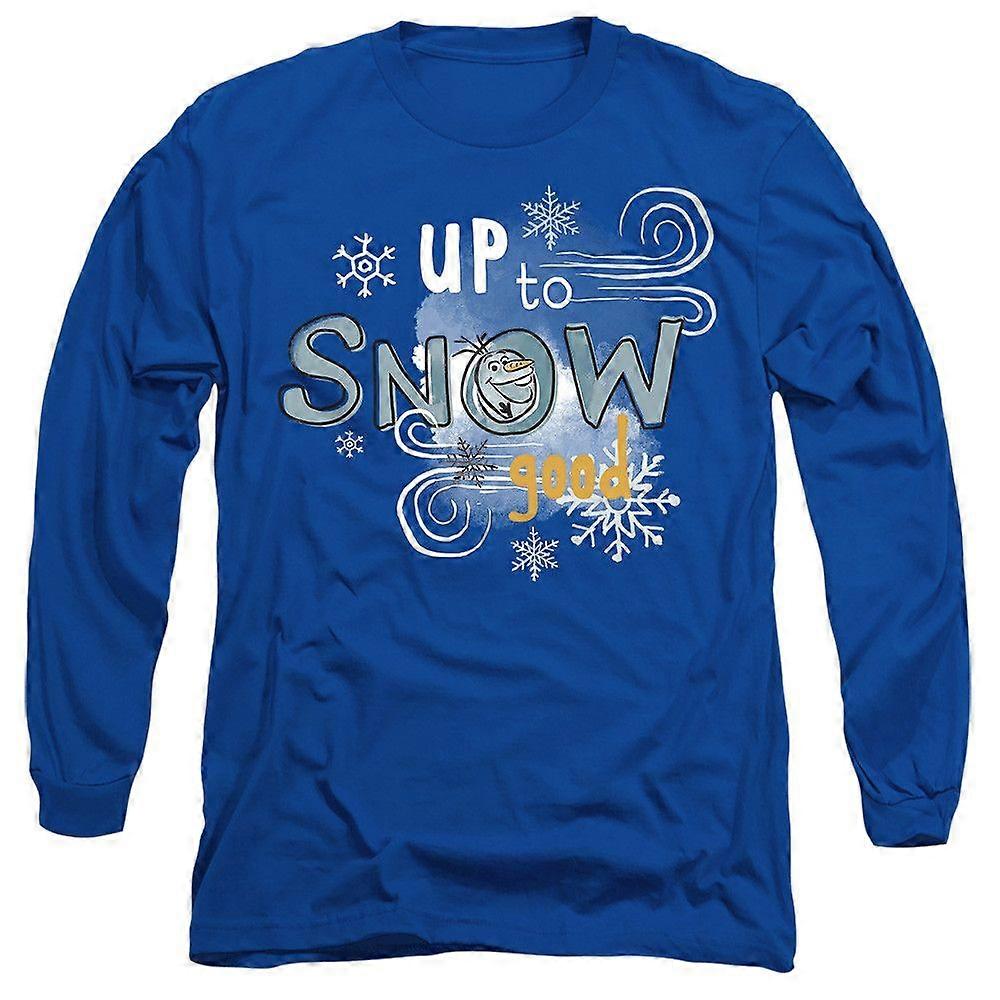 Frozen Olaf Is Up To Snow Good Long Sleeve T-Shirt TTXX1215