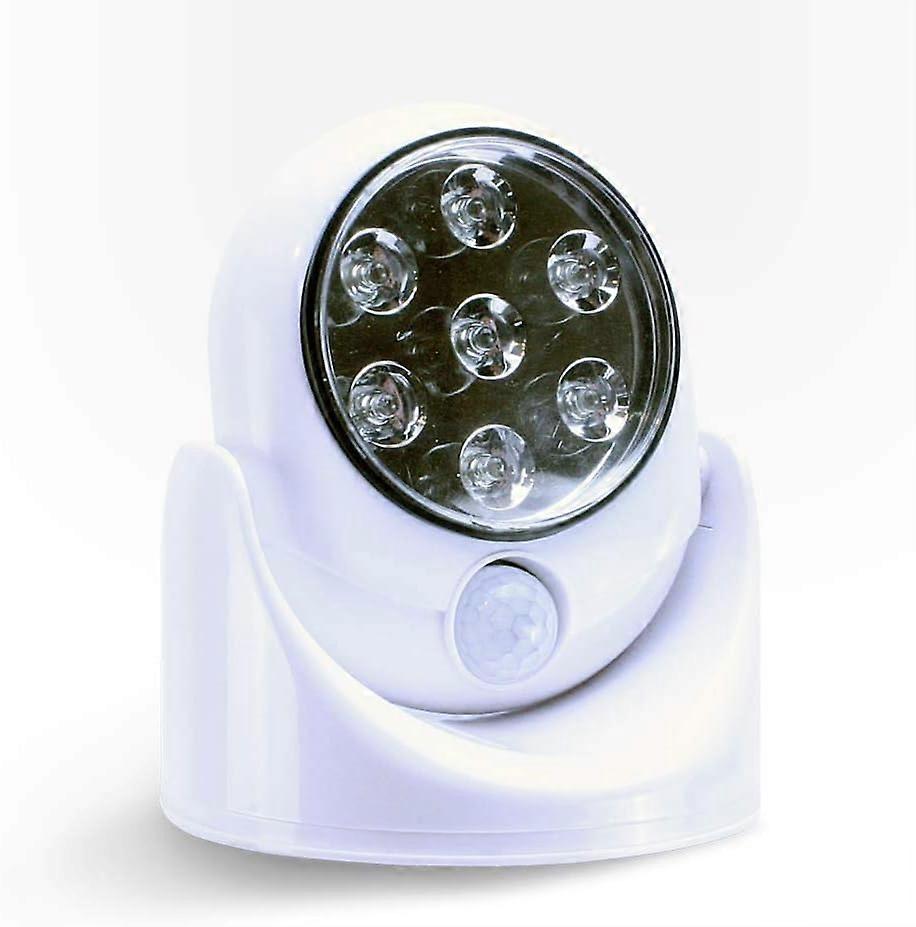 7 LED Wireless Motion Sensor Lights - 360 Degree Rotatable, Starlight
