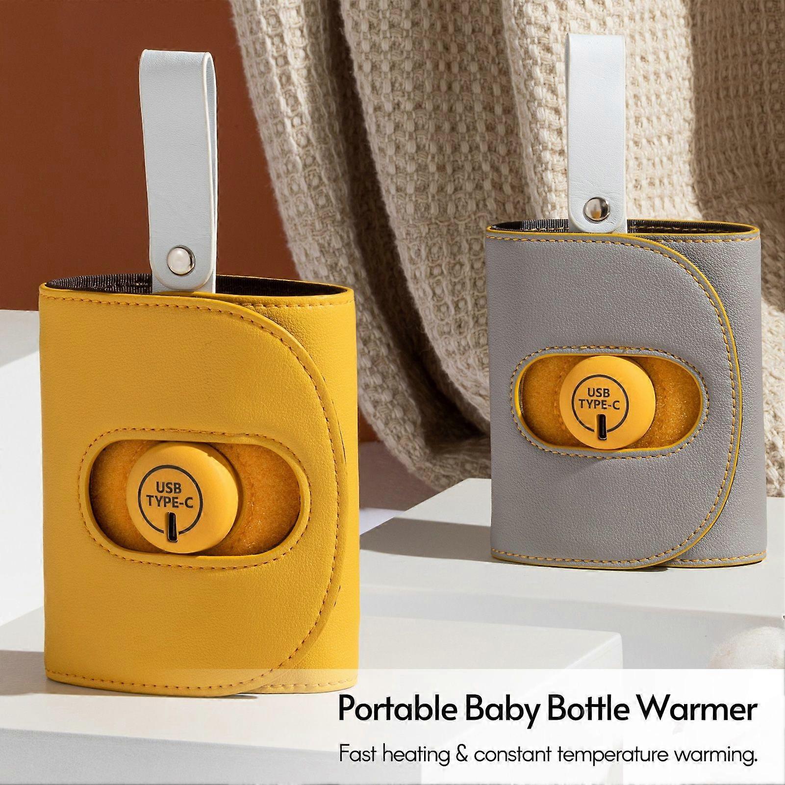 Portable Baby Bottle Warmer Fast Heating Constant Temperature Warming for Breastfeeding Night Feeding