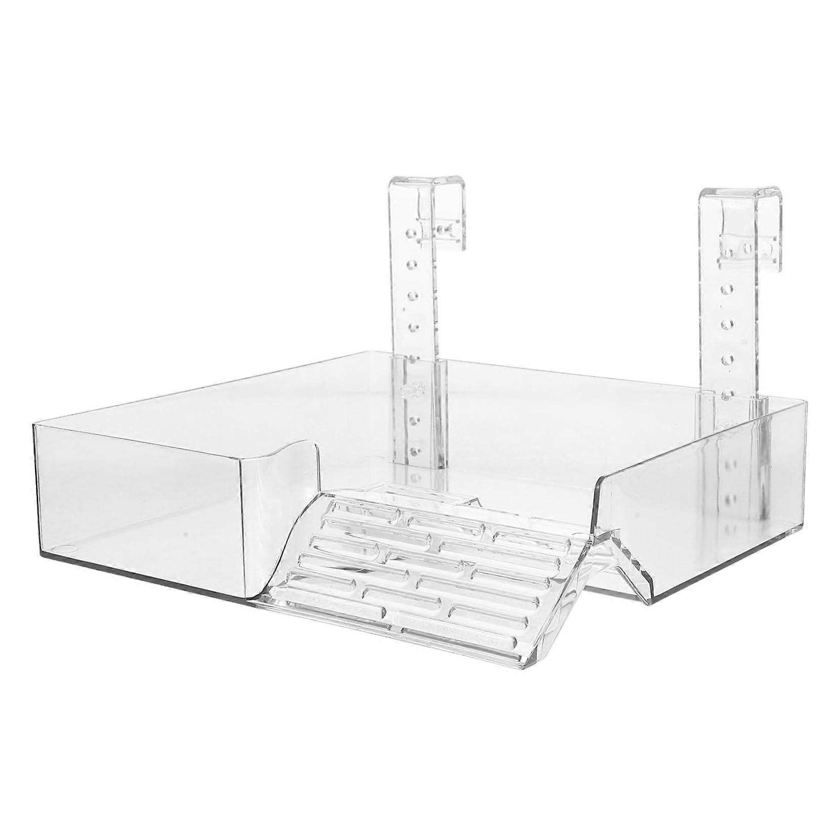 Turtle Tank Basking Platform Hanging Design Reptile Sunbathing Platform for Aquatic Creatures