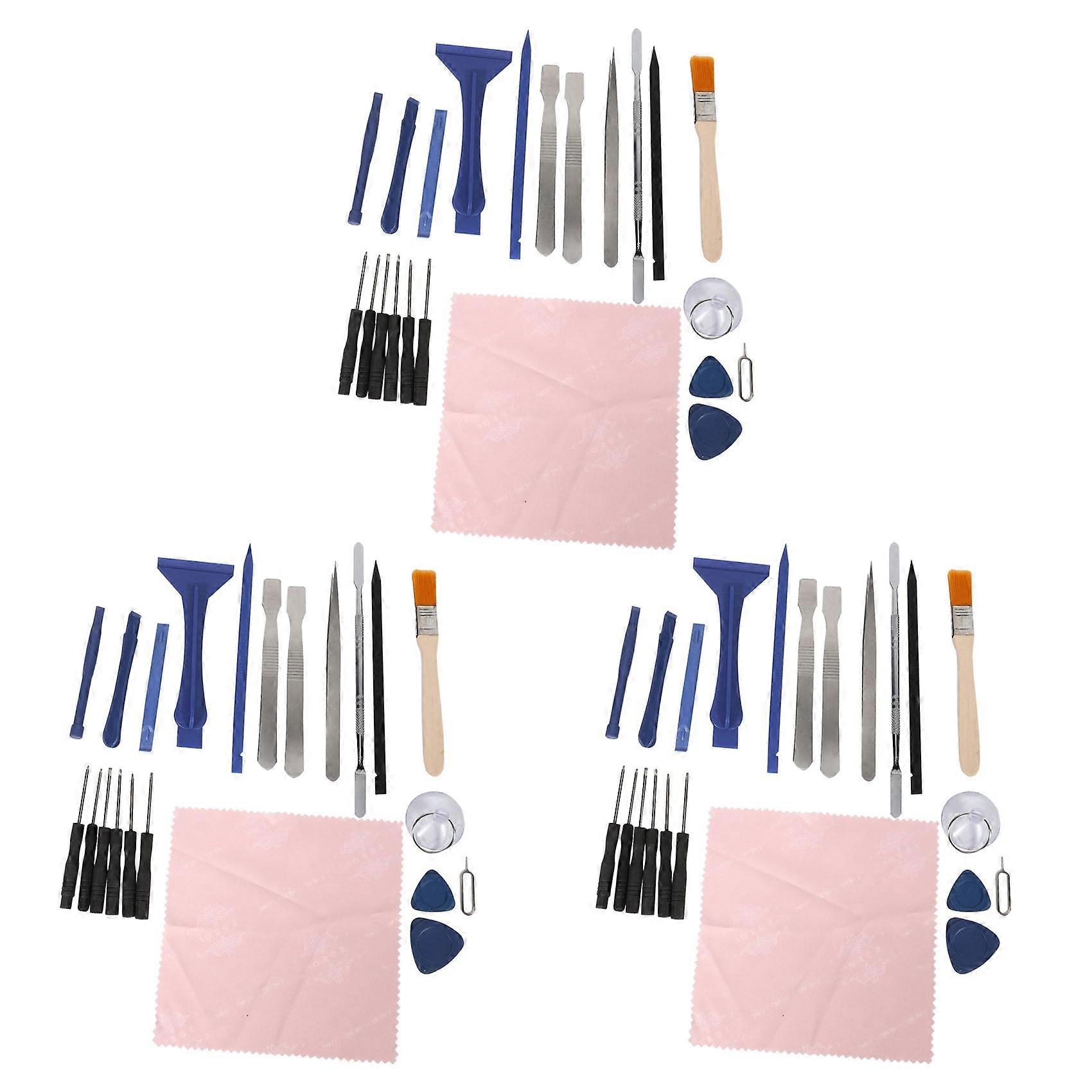 3Set Disassemble Tools Phone Screen Laptop Opening Repair Tools Set Kit for for Cell Phone Tablet PC