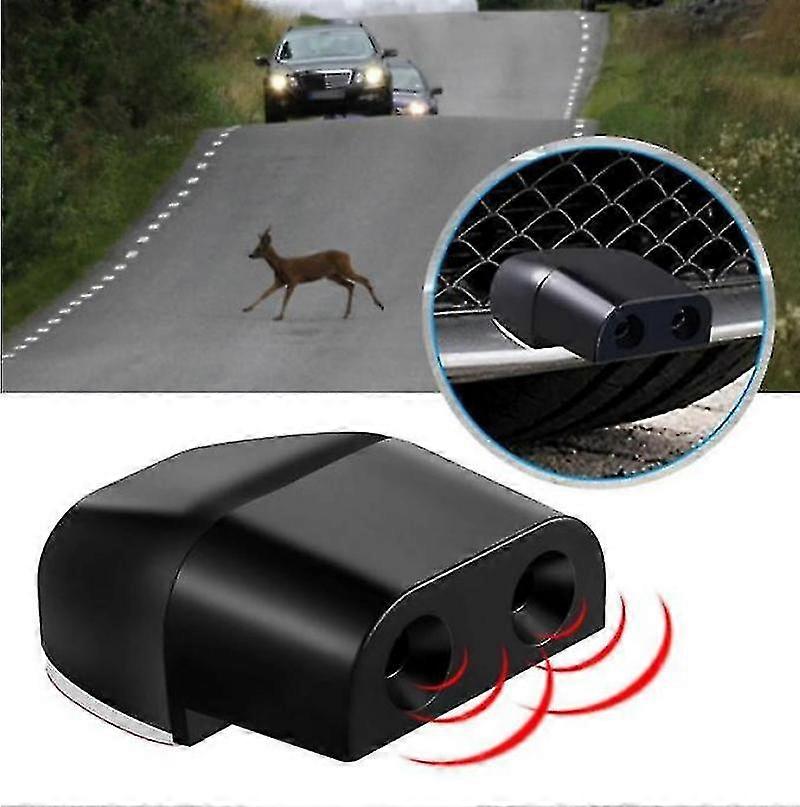 Warnpfeife, 2 Stück Ultraschall-Wildtierpfeifen für Autos, LKWs, Motorräder – zur Vermeidung von Tierkollisionen