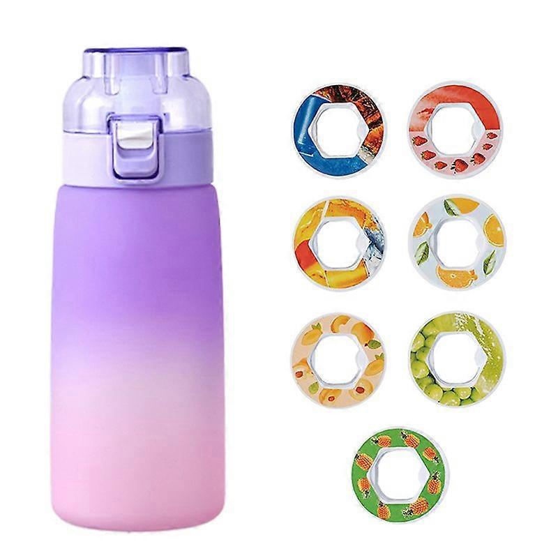 Scent Flavored Water Bottle With 7 Flavor Pods 600ml