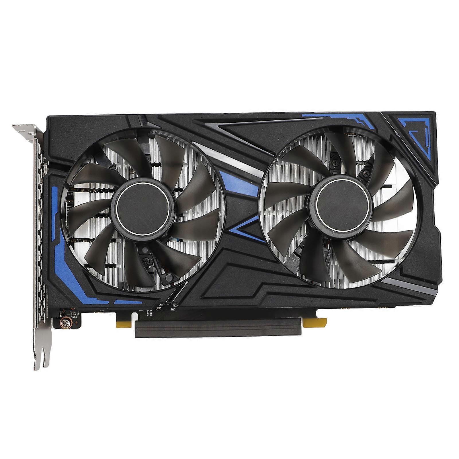 4GB GDDR5 Graphics Card 128 Bit 8000MHz PCI Express 3.0 DVI D Double Fan for Gaming