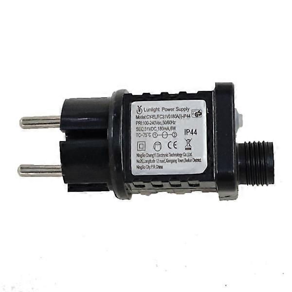 31V 6W IP44 LED String Transformer Multifunctional Colorful String Lights Solar Plug-in Transformer