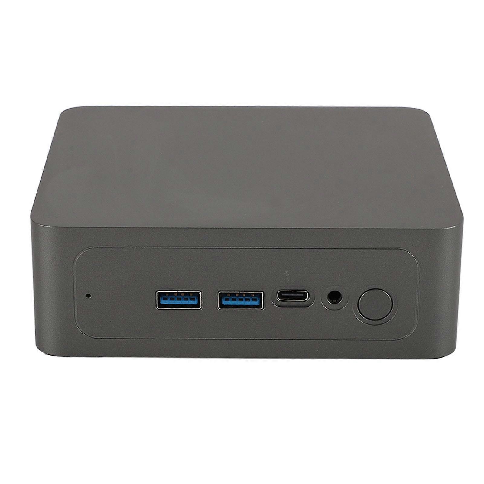 Kleiner Desktop-PC i3-1215U 8GB 512GB WiFi 6E Dual Screen Grau