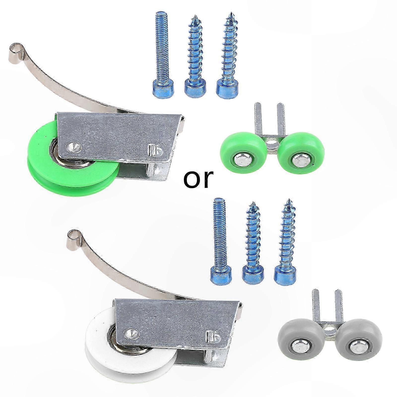 Silent Metal Rollers for Sliding Wardrobe and Window Doors with Smooth Bearings