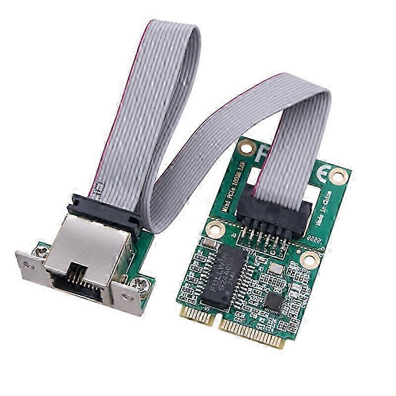 New Mini PCI-E Network Card 1000Mbps Gigabit Ethernet NIC Adapter