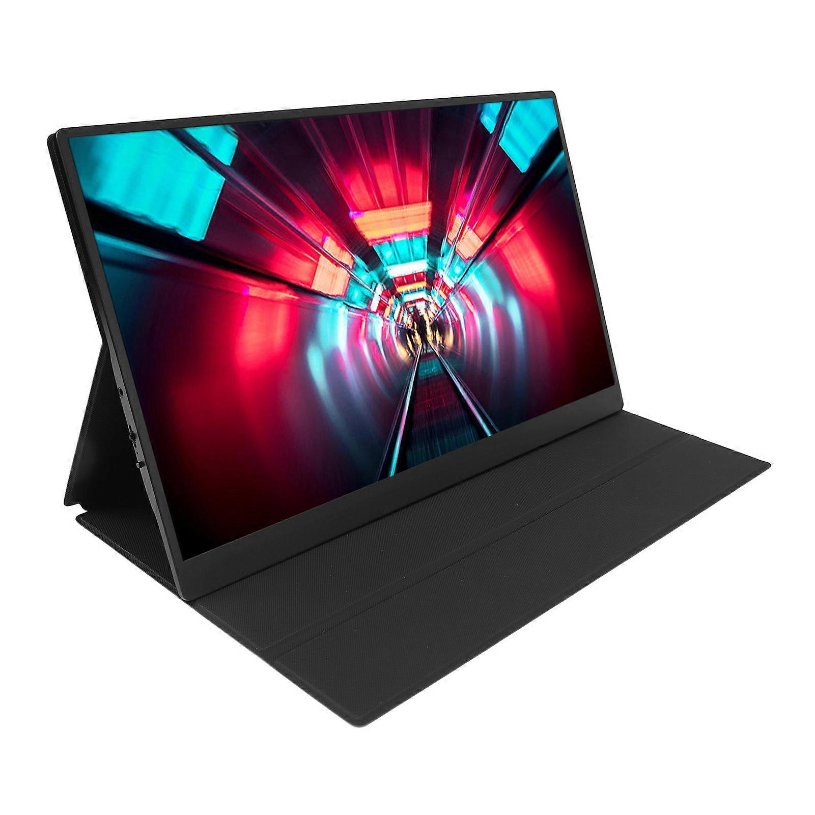 17,3-Zoll-FHD-USB-C-Tragbarer Monitor IPS-Display mit Lautsprechern und Abdeckung