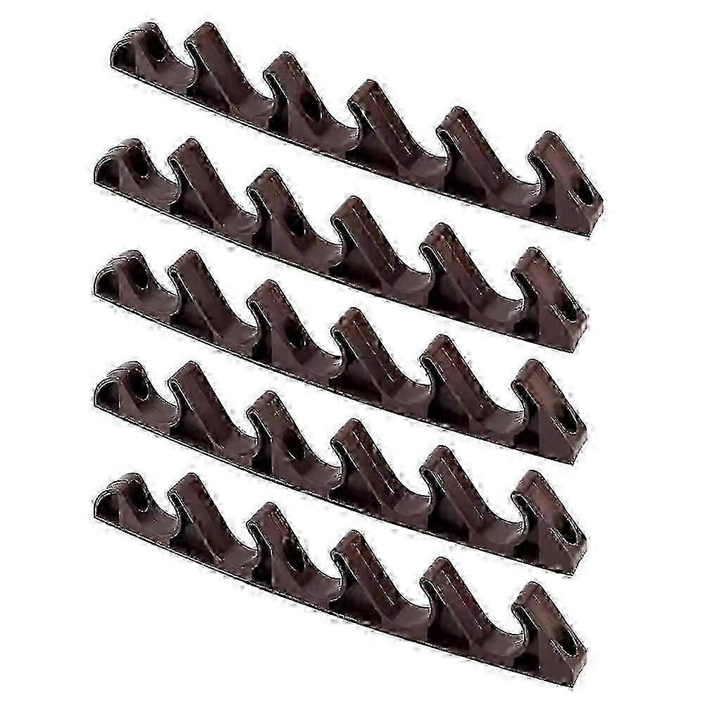 Patio lounge chair brackets for back support adjustment