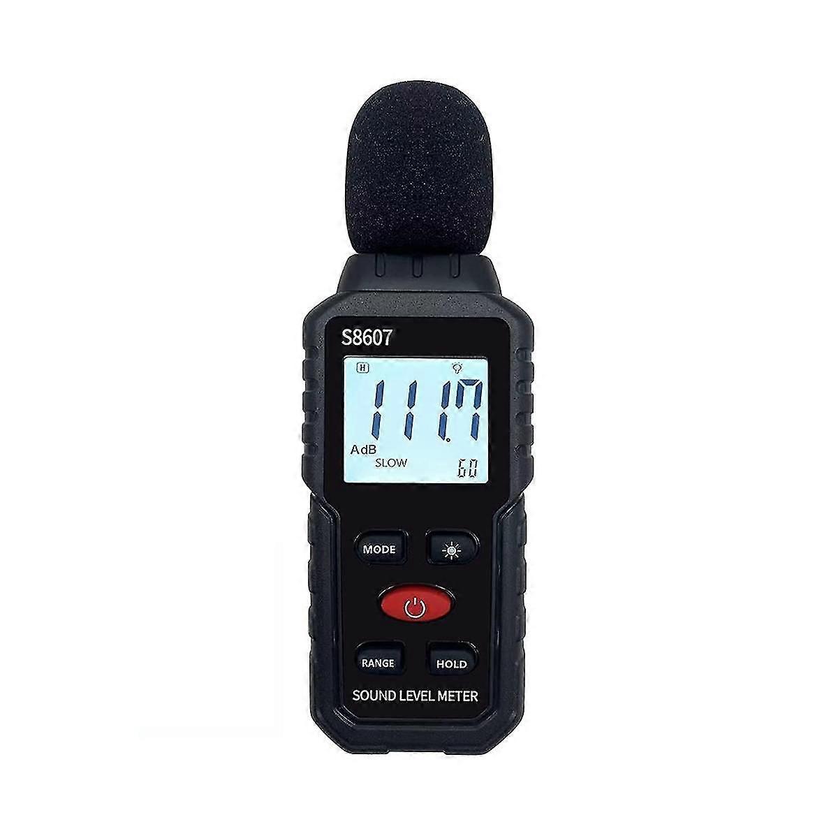 Digital Sound Level Meter, Range 30-130 dBA, Ideal for Classroom, Home, Street Noise Measurement