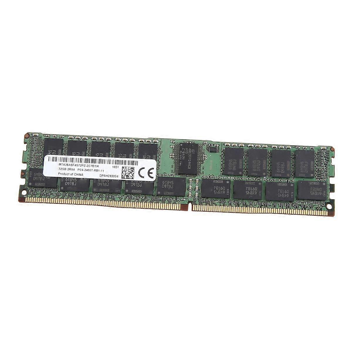For MT 32GB DDR4 Server RAM Memory 2400Mhz PC4-19200 288PIN 2Rx4 RECC Memory RAM 1.2V REG ECC RAM